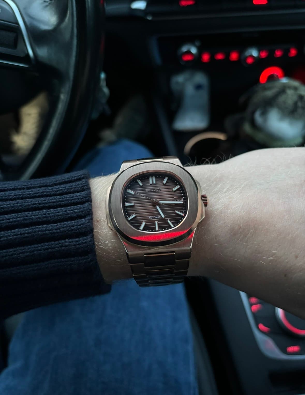Nautilus Mod Or Rose 41mm